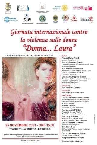 Giornata Internazionale contro la violenza sulle donne – “Donna…Laura”